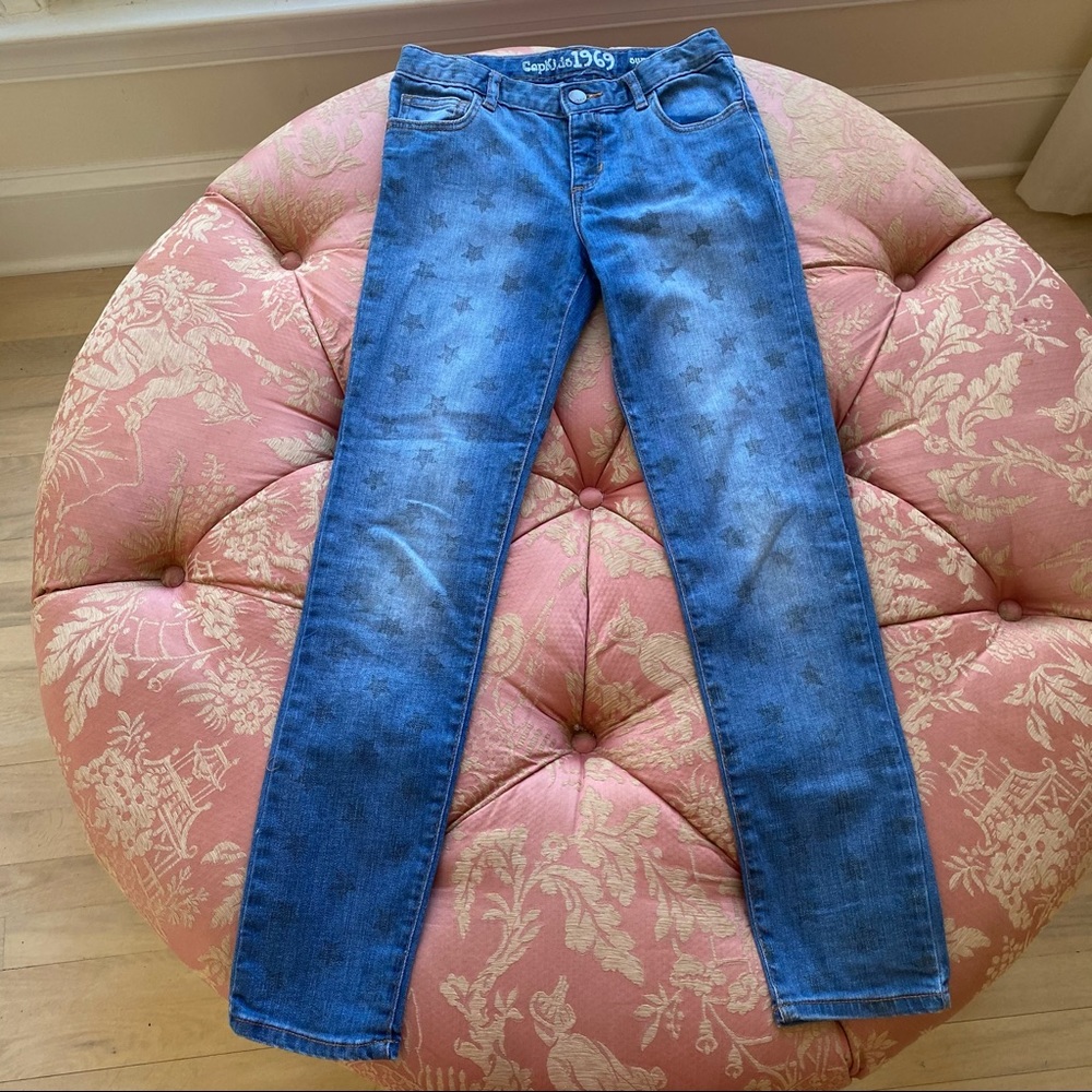 Gap Kids 1969 Super Skinny Star Jeans